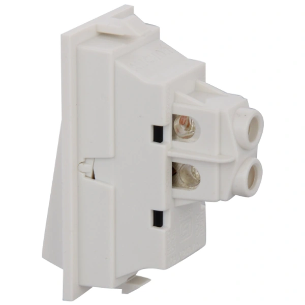 Anchor Roma Bell Push 21044, White, 10 amp 240V - 10A, White, 1 year 